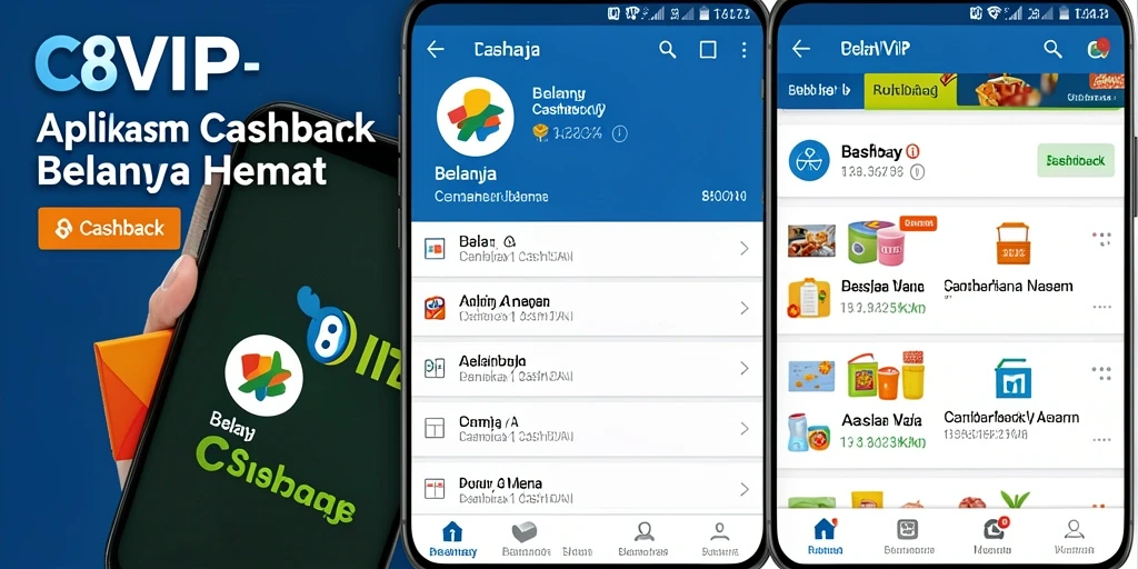 Tampilan antarmuka C8VIP yang menarik dan mudah digunakan.