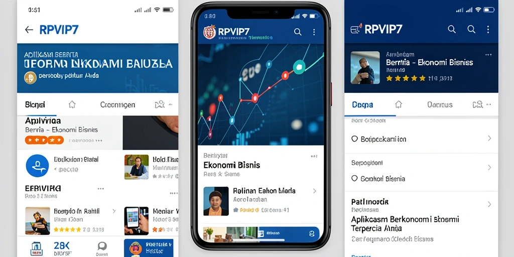 Tampilan antarmuka RPVIP7 yang modern dan informatif.
