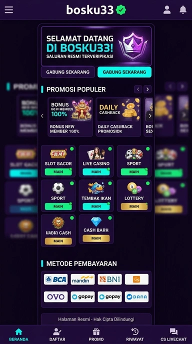 Kanal Resmi Bosku33 untuk Pengguna Android Indonesia